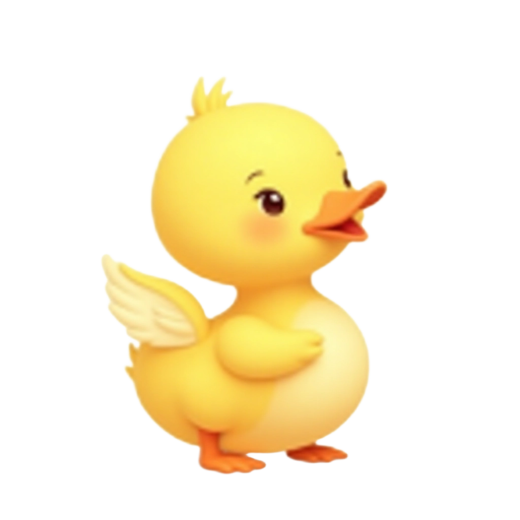 Adorable Duckling